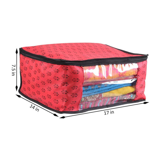Saree Cover - Non Woven Printed Big Size Saree Covers ( Pack of 3 )